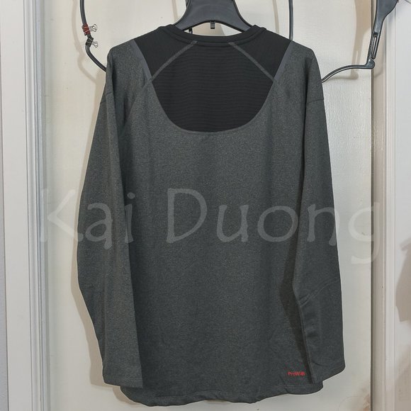 Spyder men active long sleeve Performance tee GRAY - Picture 3 of 6